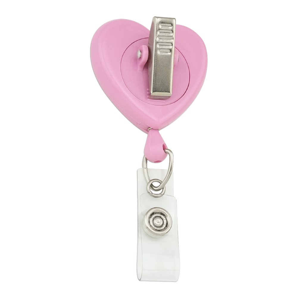 The Lord of The Rings Mordor Script Heart Lanyard - Retractable Reel Badge ID Card Holder for Work, Conventions & Cosplay