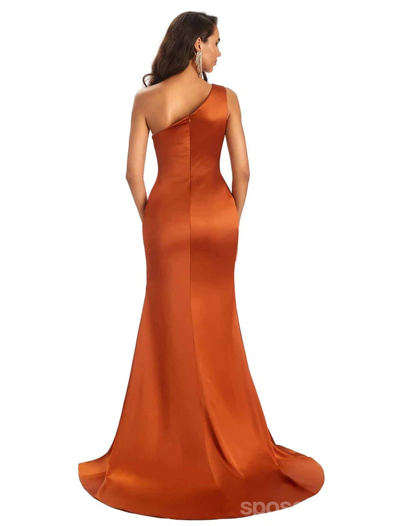 Elegant Mismatched Mermaid Maxi Long Satin Bridesmaid Dresses for Wedding Party (WG1868) - Perfect for Beach Weddings, Formal Events & Special Occasions