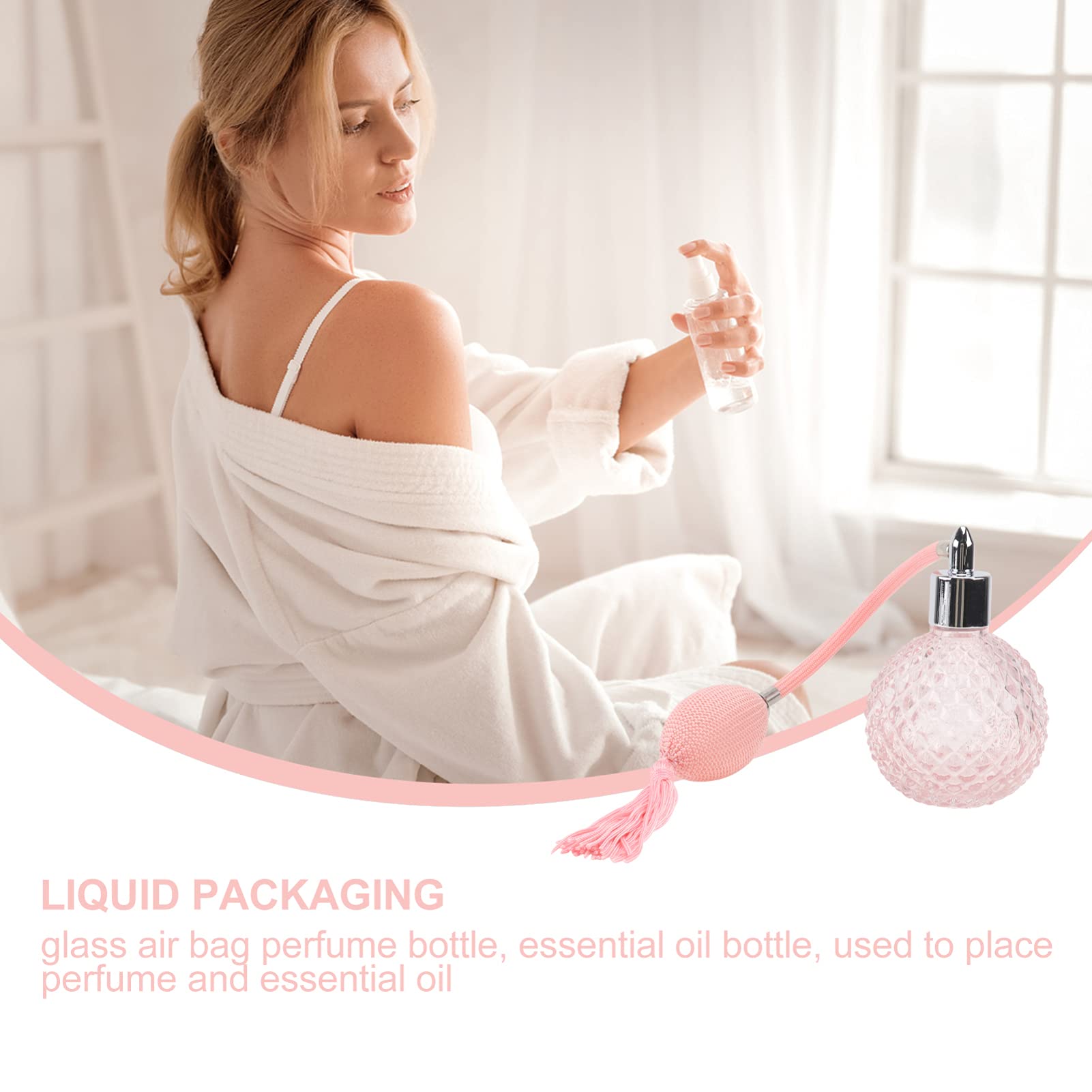 HEALLILY 1PC Elegant Glass Pineapple Perfume Bottle - Stylish Fragrance Storage for Home, Bathroom & Gift Giving - Perfect for Vanity Decor, Travel Essentials and Luxury Perfume Display