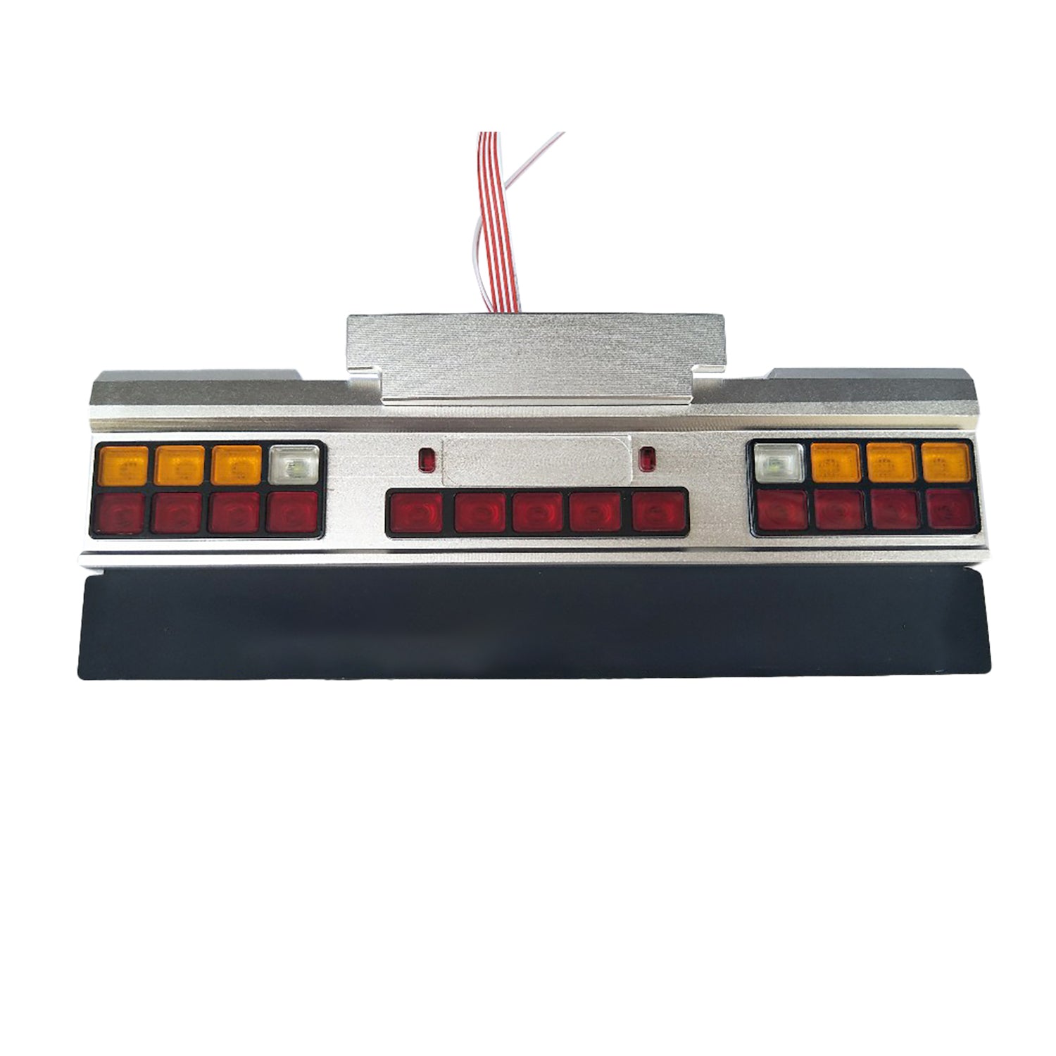 Universal Degree CNC Tail Beam LED Taillight Upgrade Kit for 1/14 RC Tractor & Electric Vehicle Models - DIY Radio Control Car Accessory for Off-Road Racing & Crawling Scenes