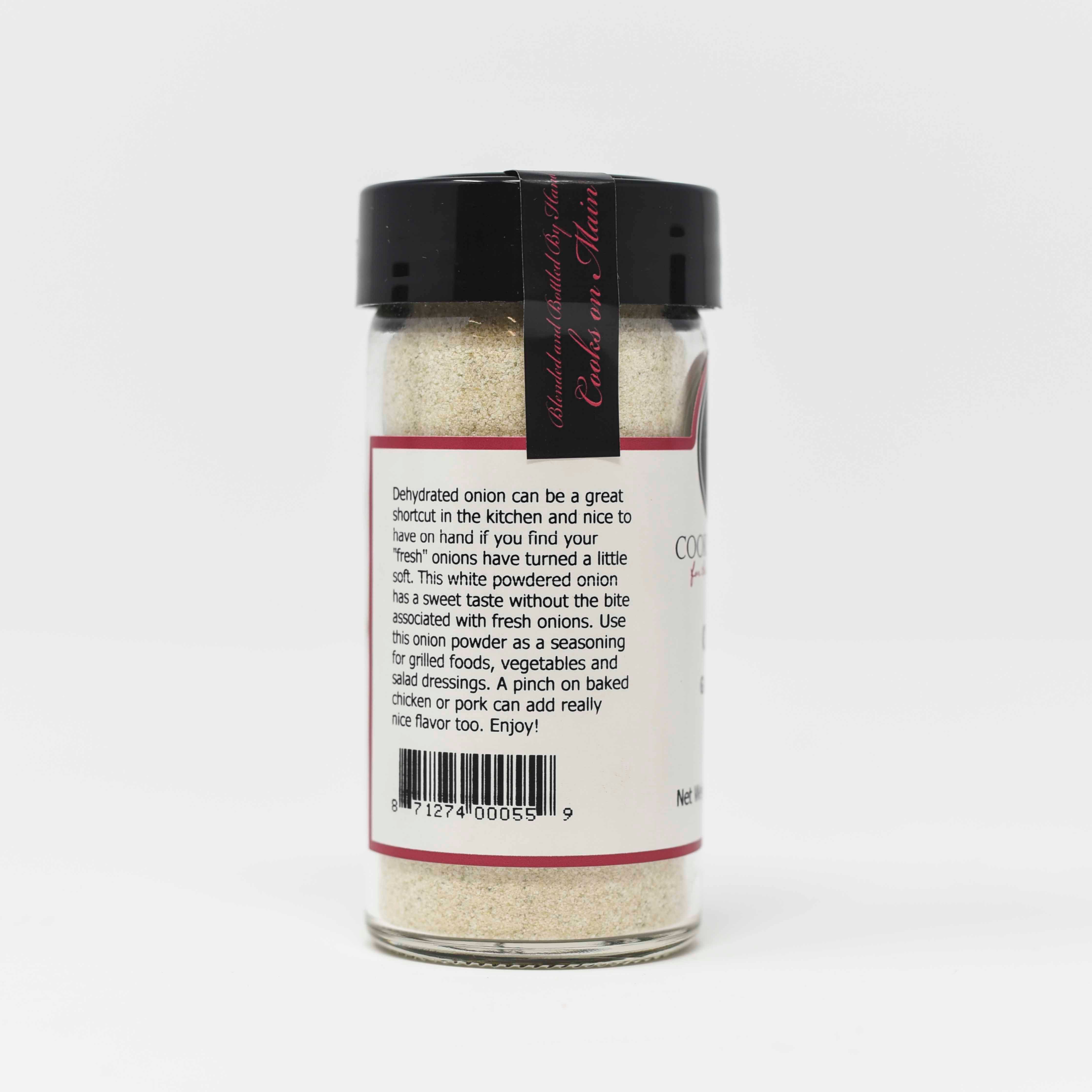 Organic Granulated Onion - All-Natural, Non-GMO, Kosher Certified | Perfect for Soups, Stews, Seasoning & Homemade Spice Blends