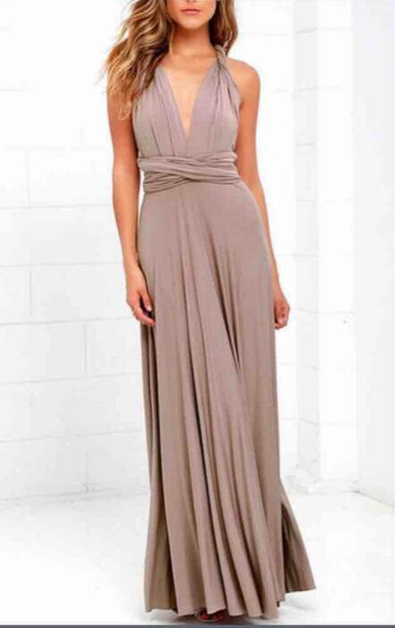 Boho Convertible Maxi Dress for Women - Versatile Summer Beach & Club Wear