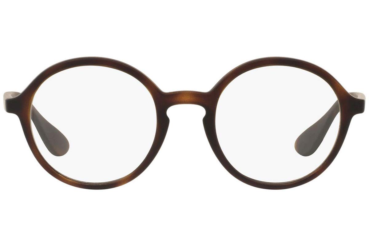 Ray-Ban RX7075 Round Prescription Eyeglass Frames - Classic Retro Style for Men & Women - Perfect for Reading, Work & Fashion Accessories
