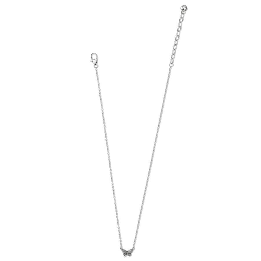 Bloom Petite Butterfly Necklace - Dainty Gold Silver Pendant for Women - Perfect for Valentine's Day, Anniversary & Everyday Elegance