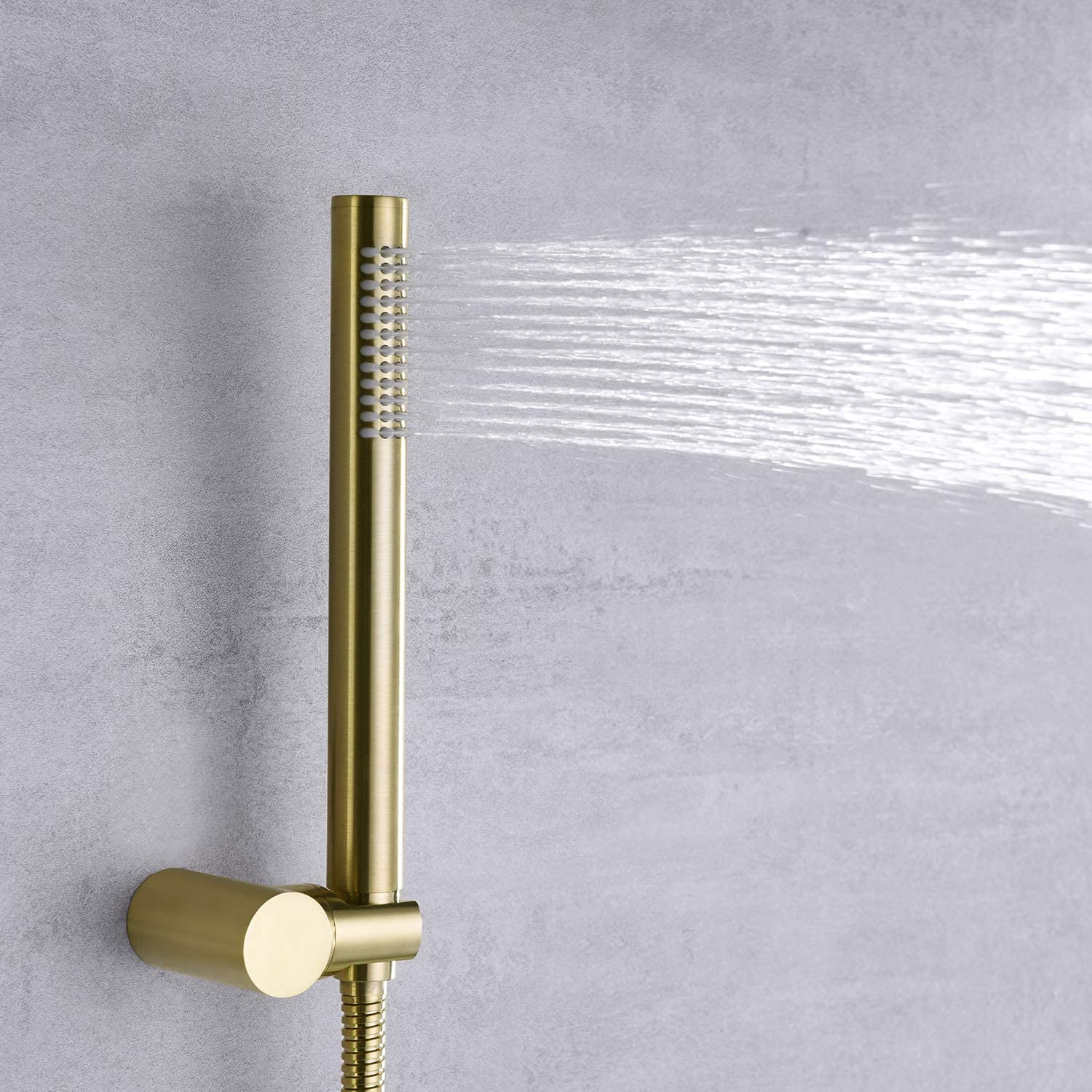 Premium Shower Faucet Set S3223BGI + Wall Mount Tub Filler S2149BGI - Complete Bathroom Fixture Kit for Modern Homes, Spa-Like Shower Experience, Easy Installation