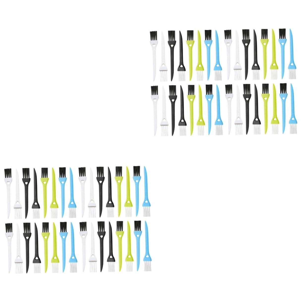 Beavorty 72 Pcs Electric Shaver Cleaning Brush Kit - Razor Brush, Clipper Brush & Small Brush for Electric Shavers, Espresso Machines & Car Detailing | ABS Plastic Durable Cleaning Tools for Grooming & Maintenance