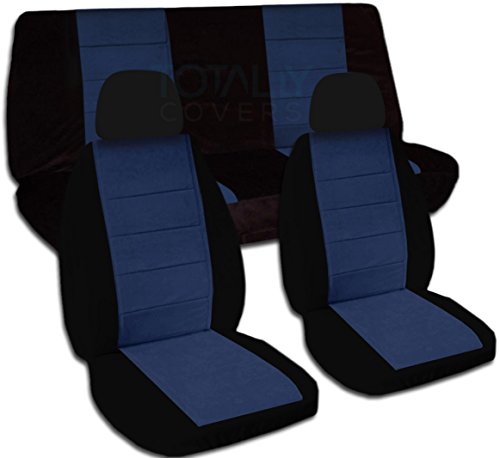 Black and Navy Blue
