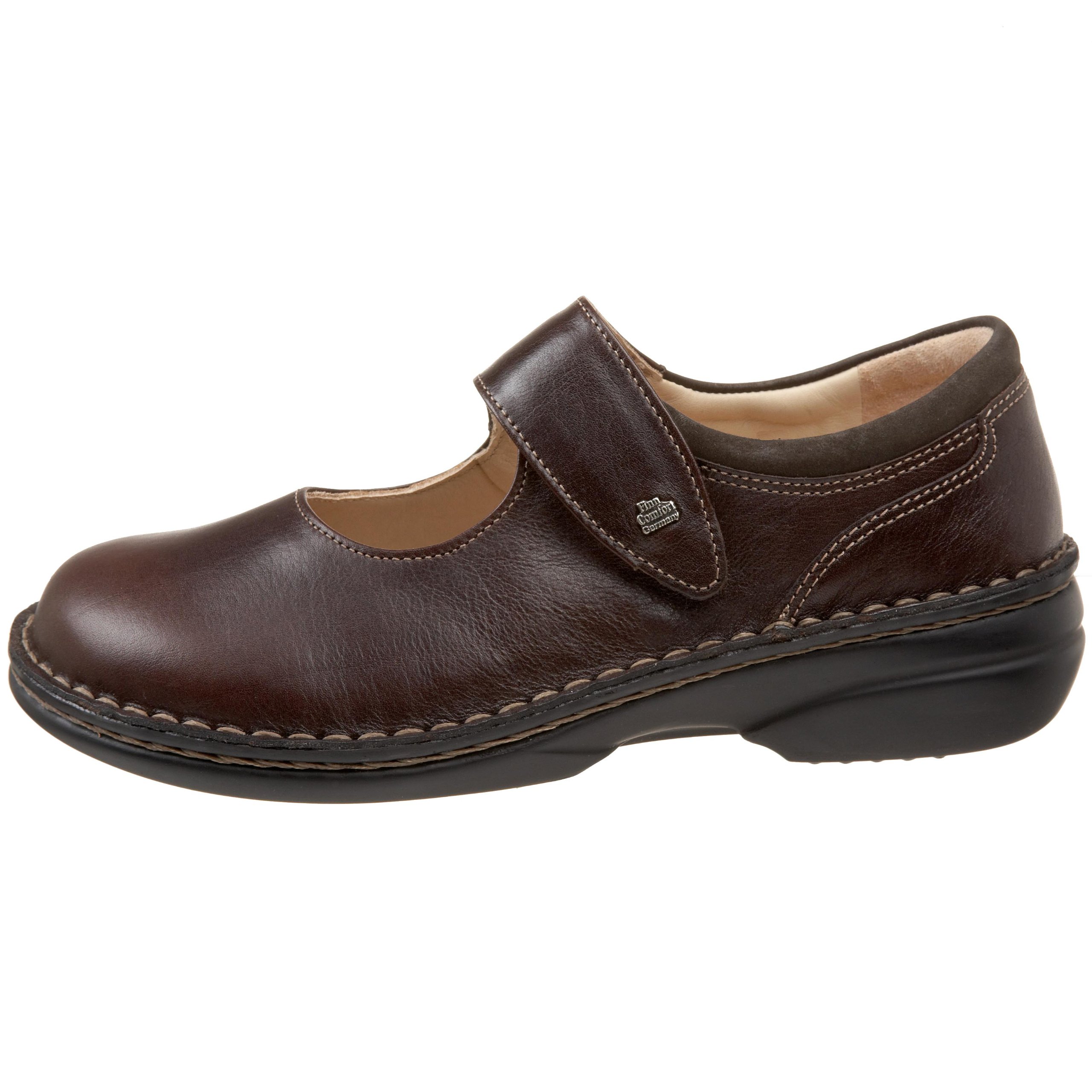 Finn Comfort Women's Sonoma Comfortable Sandals - Premium Leather Arch Support for All-Day Wear - Perfect for Walking, Travel & Casual Outings