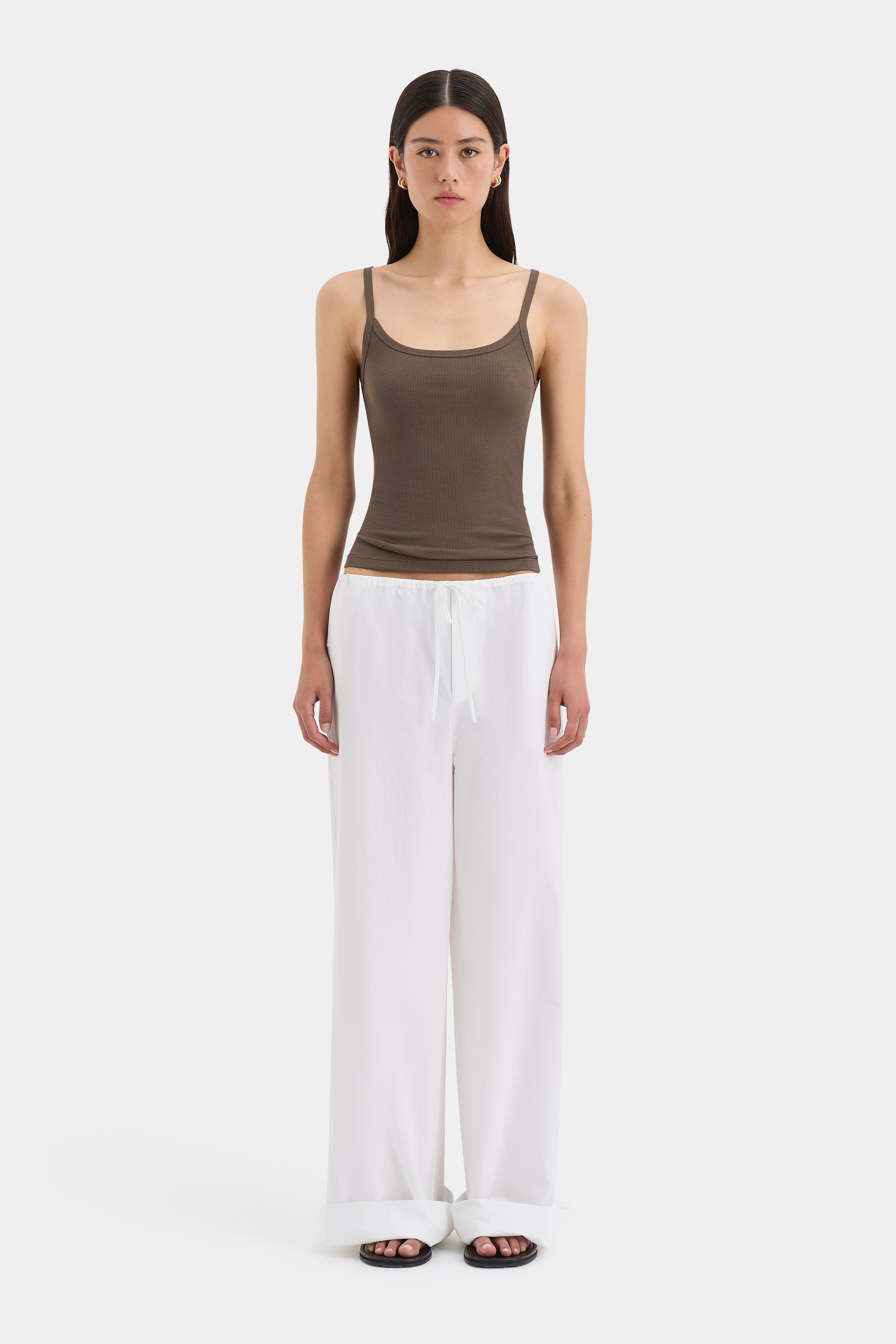 Liana Scoop Tank Top for Women - Soft Stretchy Comfortable Casual T-Shirt - Perfect for Yoga, Workout, and Everyday Wear