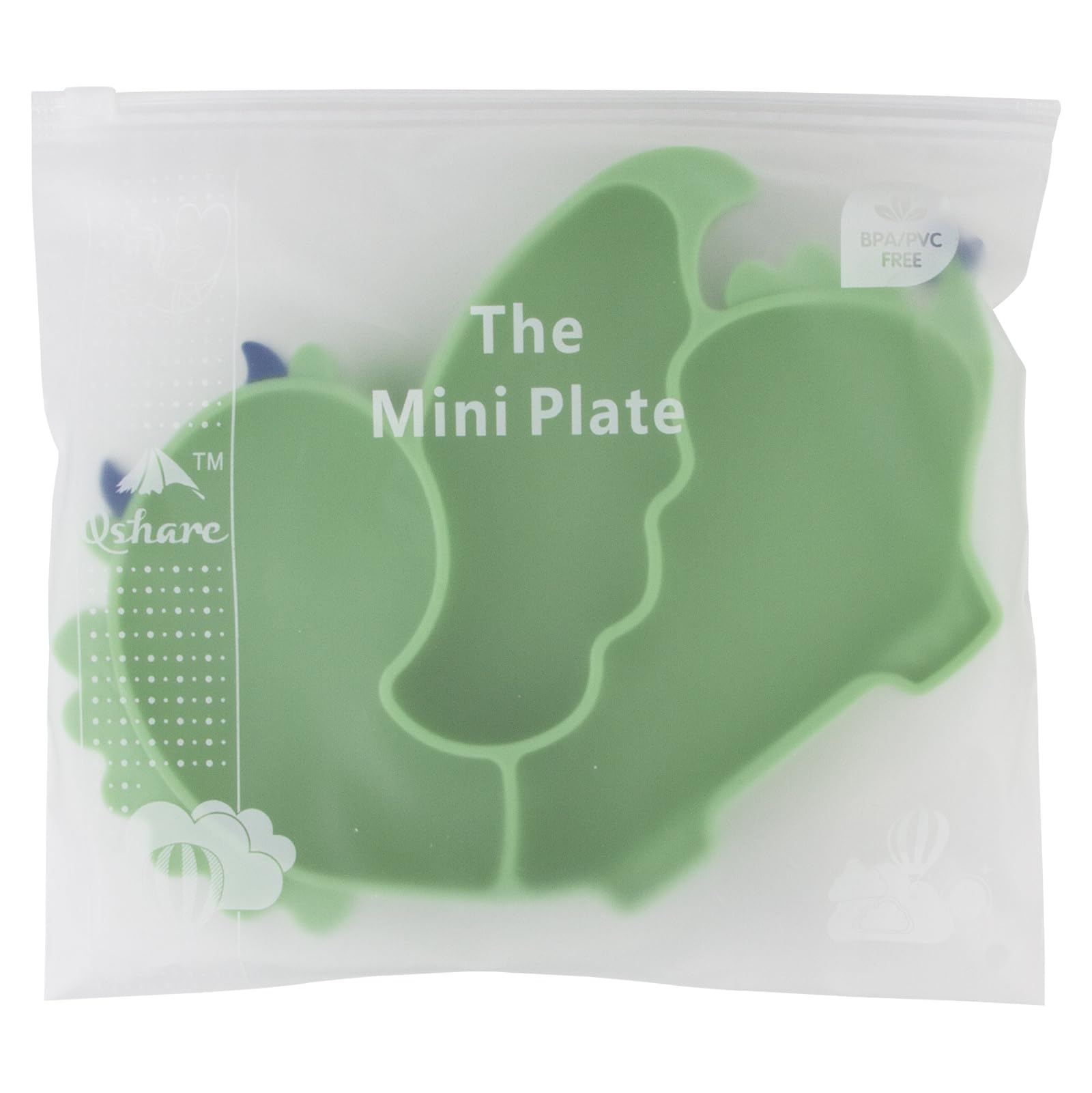 Non-Slip Silicone Suction Plate & Bowl Set for Babies & Toddlers - BPA-Free Dishwasher Safe Baby Feeding Set - Perfect for Highchairs, Travel & Mess-Free Mealtime
