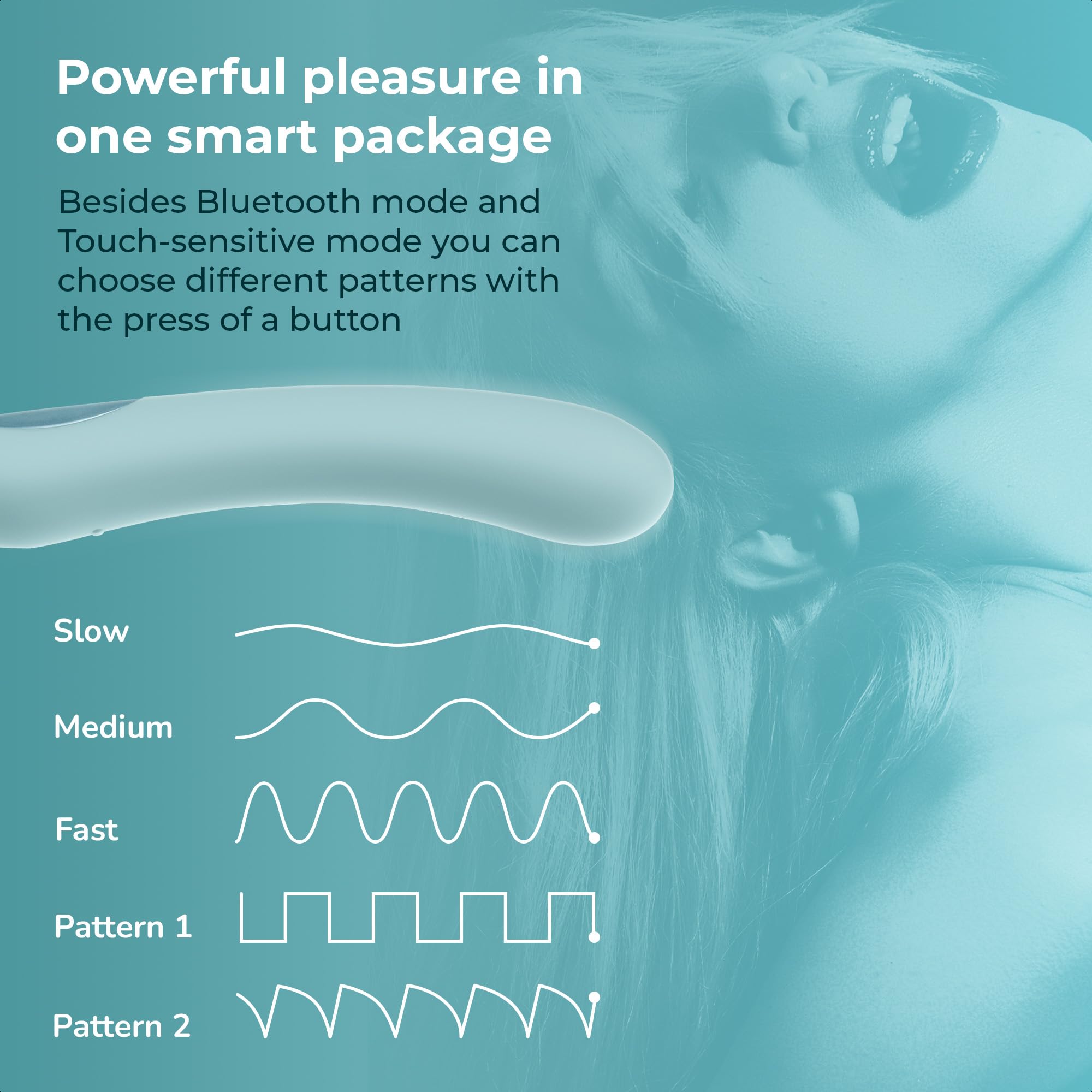 Premium Kiiroo Pearl2+ G Spot Vibrator for Women - Interactive Remote Control Dildo with FeelConnect App - Couples Sex Toy for Long Distance & Solo Play - Enhance Intimacy & Pleasure in Bedroom or Travel
