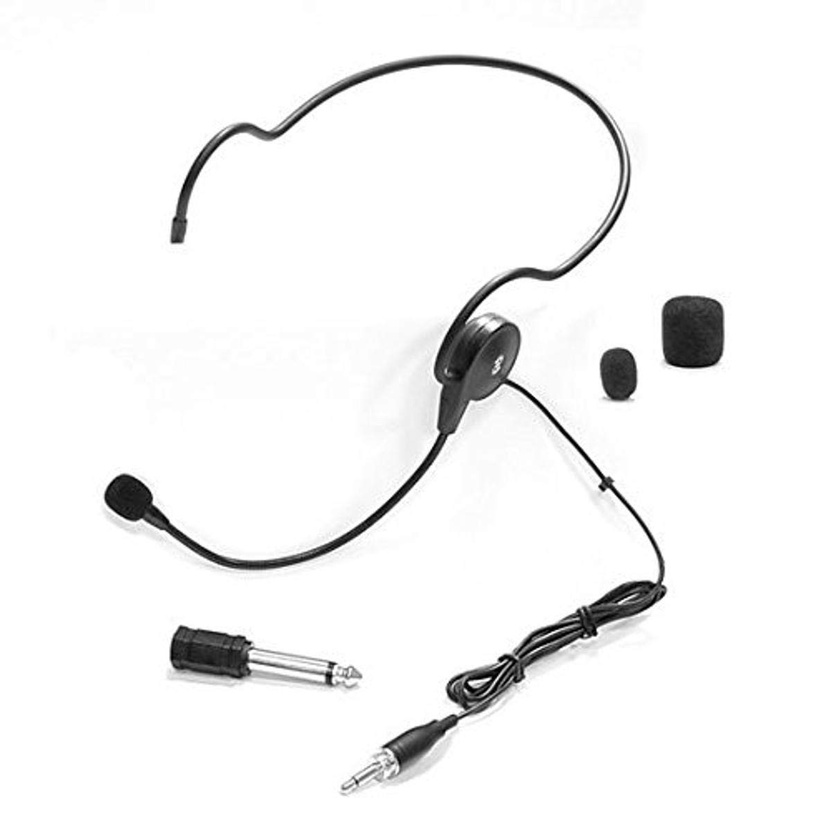 Pyle PLM31 Cardioid Condenser Headset Microphone - Professional USB Mic for Streaming, Podcasting & Gaming - Noise Cancelling Boom Mic for PC, Laptop & Studio Recording