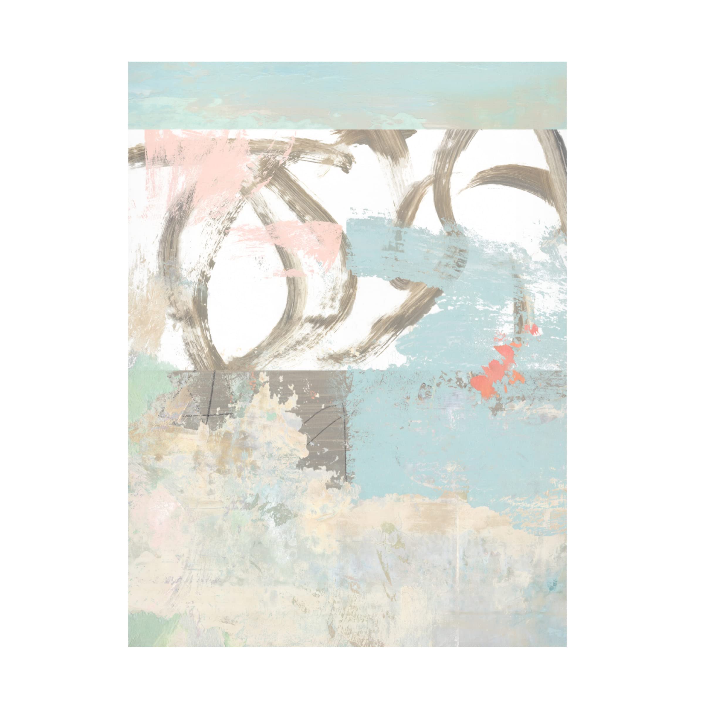 Trademark Fine Art 'Sea Whispers No 1' Canvas Wall Art Print by Suzanne Nicoll - Coastal Beach Decor for Living Room, Bedroom & Office