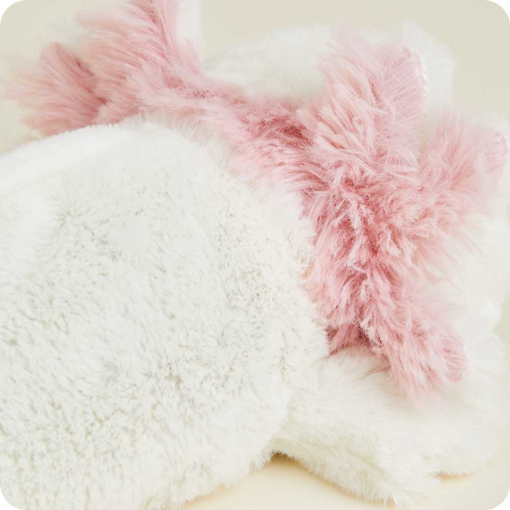 Axolotl Warmies Junior - Adorable Plush Stuffed Animal with Heat Therapy for Kids | Perfect for Snuggling, Stress Relief & Bedtime Comfort