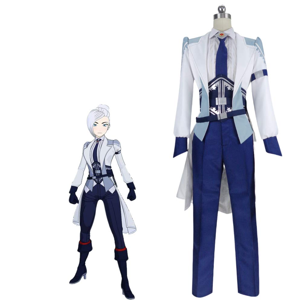 RWBY Winter Schnee Cosplay Costume - Official Anime Outfit for Halloween, Comic Con & Cosplay Events | Perfect for Fans & Collectors