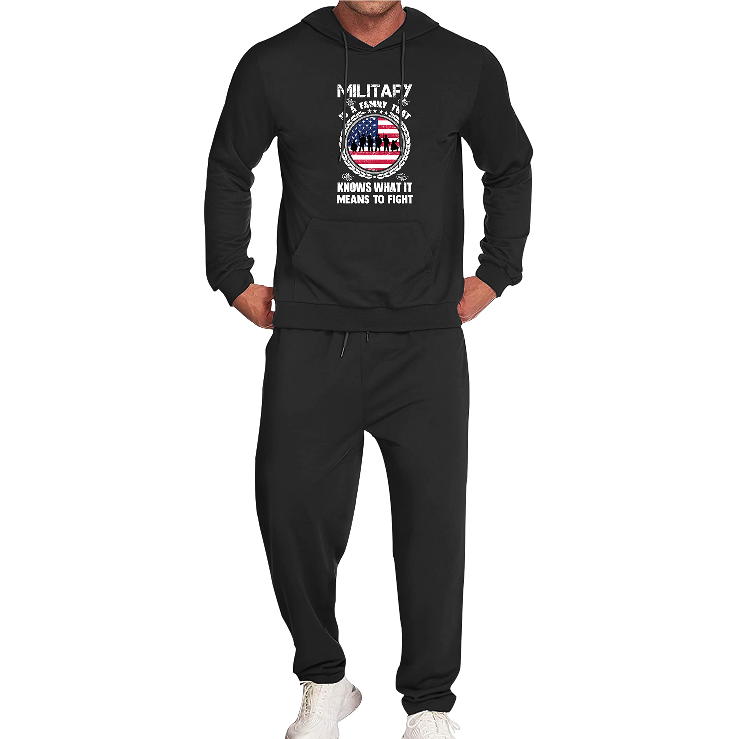 Men's Tracksuit Set - 2 Piece Casual Athletic Sweatsuit for Running, Jogging & Gym Workouts | Comfortable Sportswear for Men's Active Lifestyle
