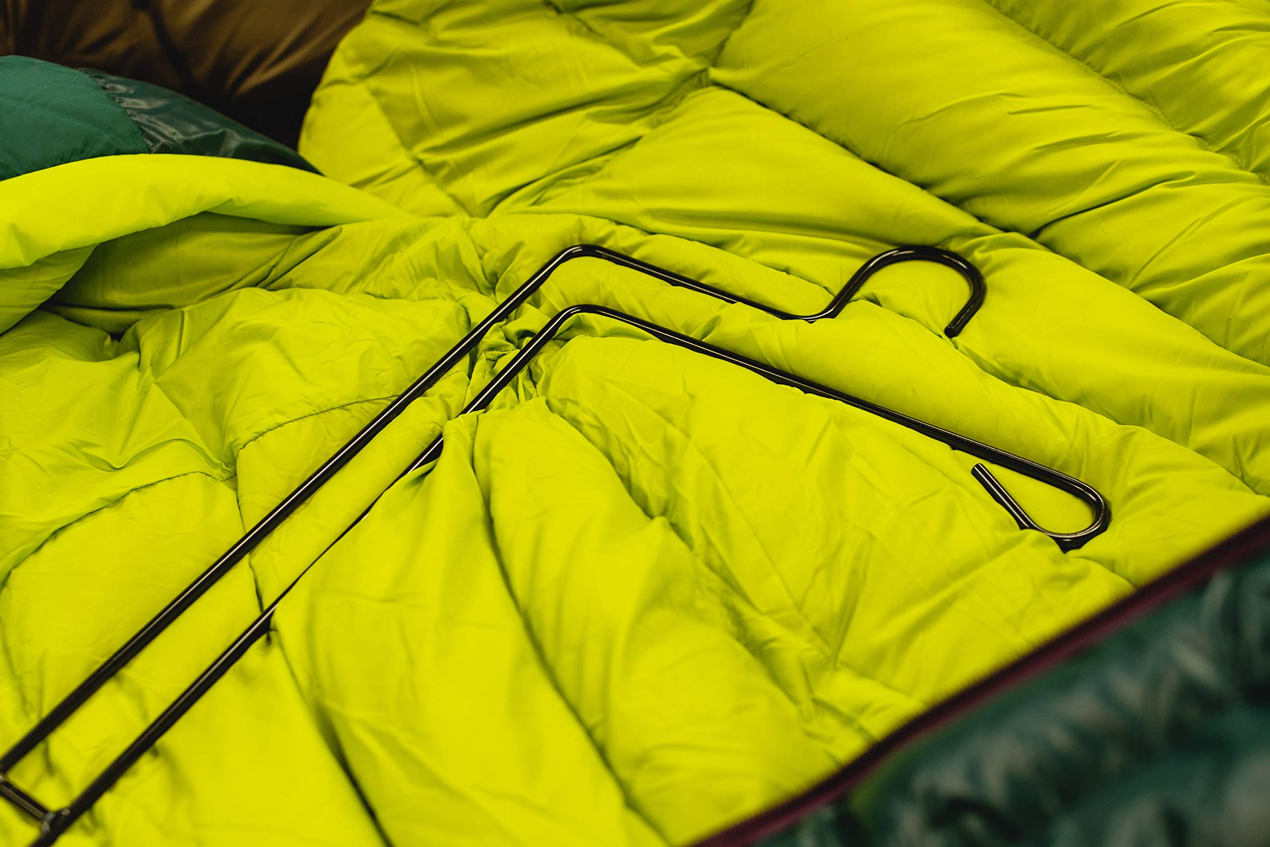 Best Sleeping Bag Hanger for Camping Gear - Durable Storage Organizer for Sleeping Bags, Quilts & Outdoor Bedding - Perfect for Garage, Closet & RV Organization