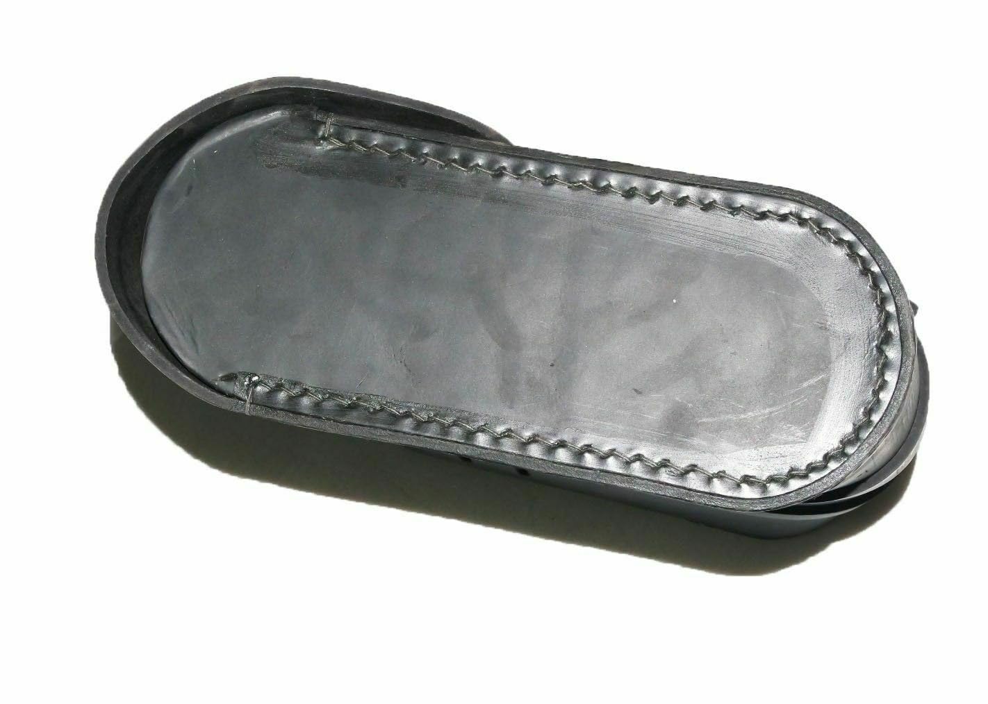 Royal Enfield Custom Black Leather Motorcycle Saddle Bags - Waterproof Side Luggage for Cruiser & Touring Bikes - Perfect for Long Rides & Daily Commutes