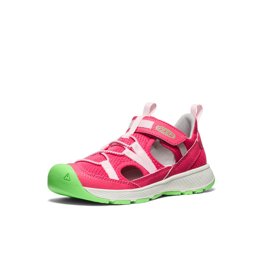 Motozoa Kids' Sandals for Big Kids - Raspberry & Giggle Pink | Comfortable Beach & Pool Shoes for Outdoor Summer Activities