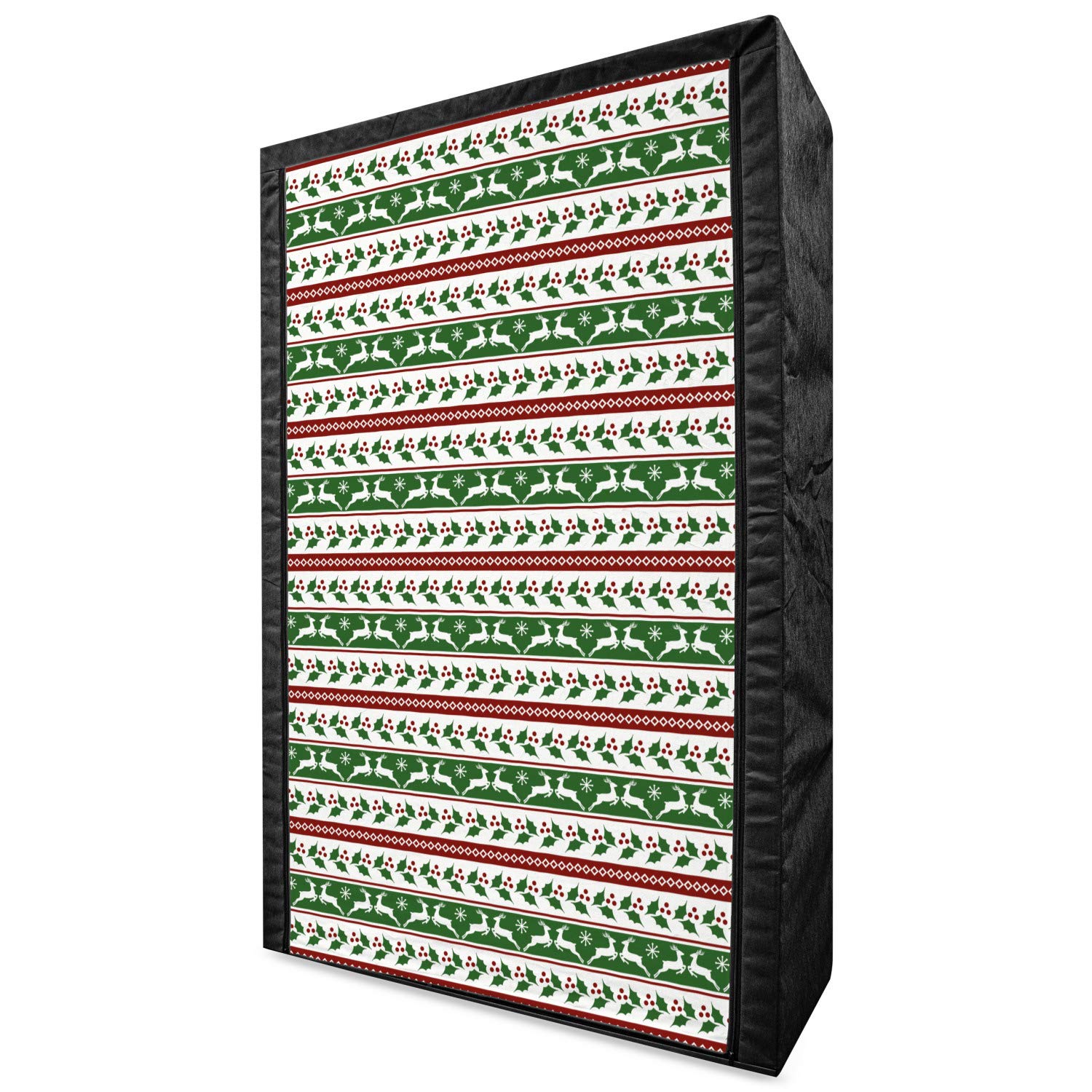 Ambesonne Christmas Portable Fabric Wardrobe - 42.5