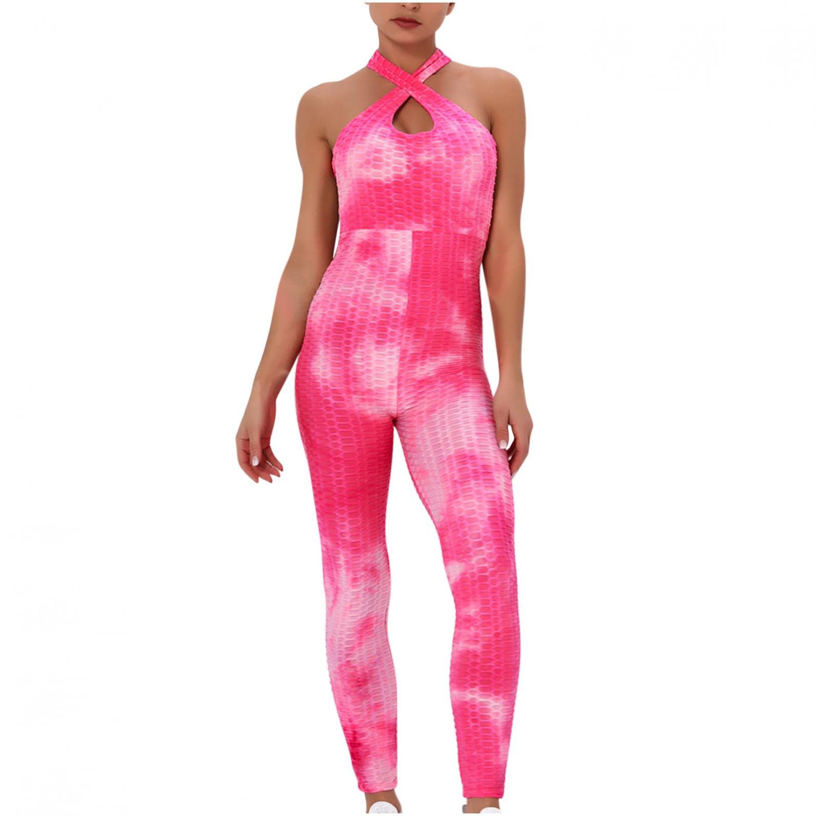 Tie-Dye High-Waisted Yoga Pants for Women - Bubble Print Slim Fit Stretchy Workout Leggings | Perfect for Yoga, Gym, Running & Lounge Wear