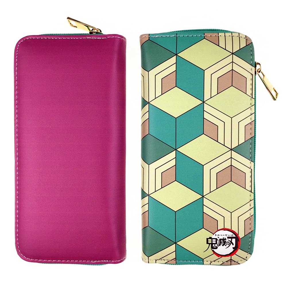 Stylish Anime Cartoon PU Leather Wallet for Women - Cute Purse Bag with Multiple Card Slots (B04, One Size) - Perfect for Daily Use, Travel & Gift Giving