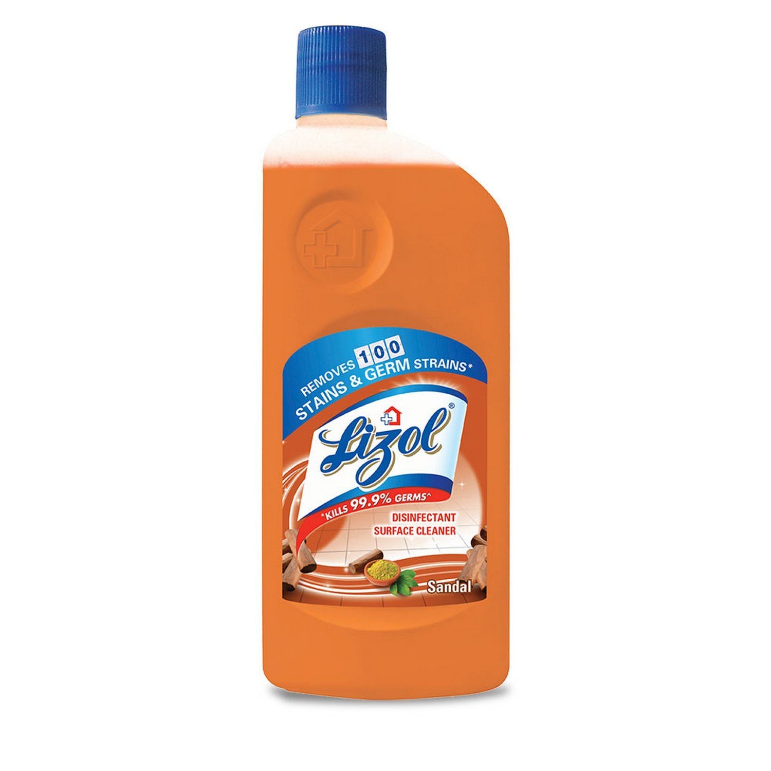 Lizol Disinfectant Floor Cleaner - Sandal Scent, 500ml (Pack of 3) | Kills 99.9% Germs | Ideal for Kitchen, Bathroom & Hard Floor Cleaning