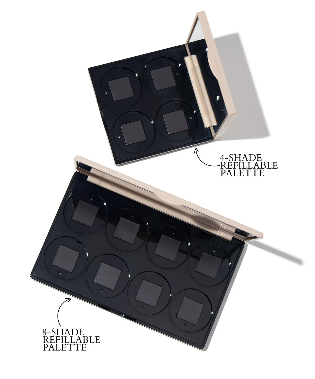 Multi-Use Cream Lip, Cheek & Illuminator Refillable Palette - Perfect for Makeup Artists & On-the-Go Touch Ups