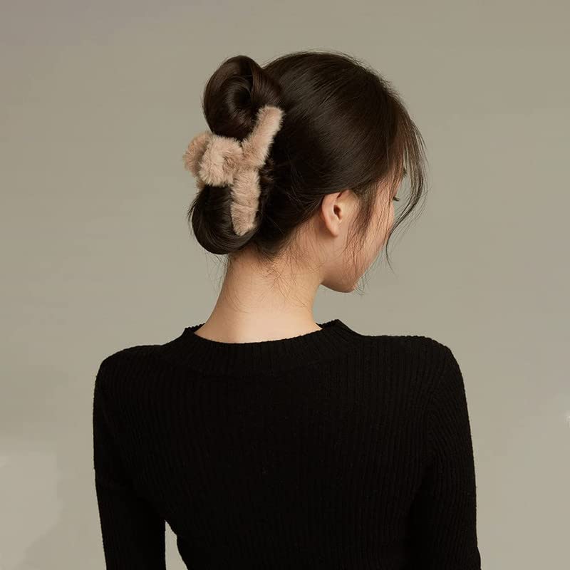 Shidara Non-Slip Hair Clips for Women - Strong Hold French Design Banana Jaw Barrettes, 6-Pack Hair Claw Clips for Thick Hair | Perfect for Work, Gym, and Everyday Styling