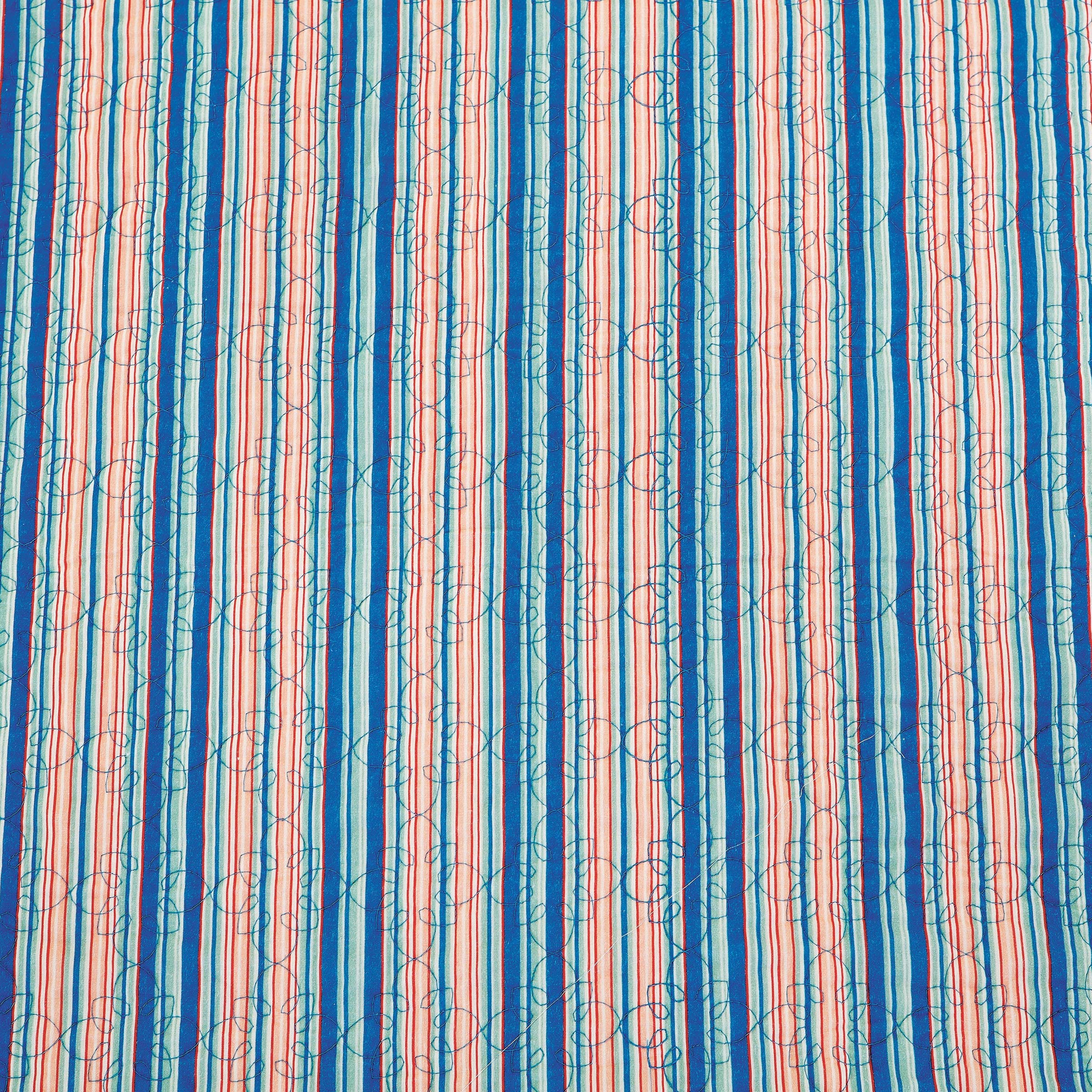 C&F Home Marla Paisley Stripes Damask Twin Quilt Set - 2 Piece Reversible Cotton Bedding Set, Machine Washable, Blue - Perfect for Kids' Rooms, Guest Bedrooms & Cozy Dorm Decor