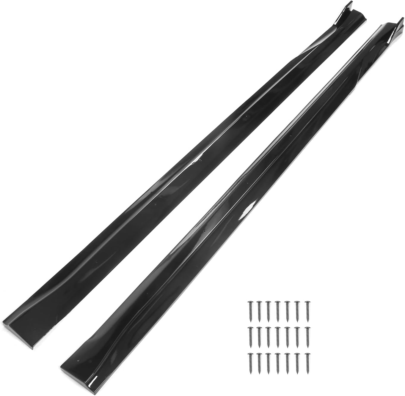 Adro Style Side Skirts Rocker Panel for 2021-2024 Kia K5 | Durable PP Material | Perfect Fit for Car Body Kits & Customization | Enhance Your Vehicle's Style & Protection