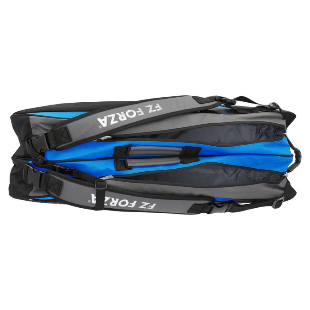 Forza Tour Line 6 Pack Tennis Racquet Bag - Electric Blue | Premium Multi-Racquet Tennis Bag for Players & Coaches | Perfect for Tournaments, Training & Travel