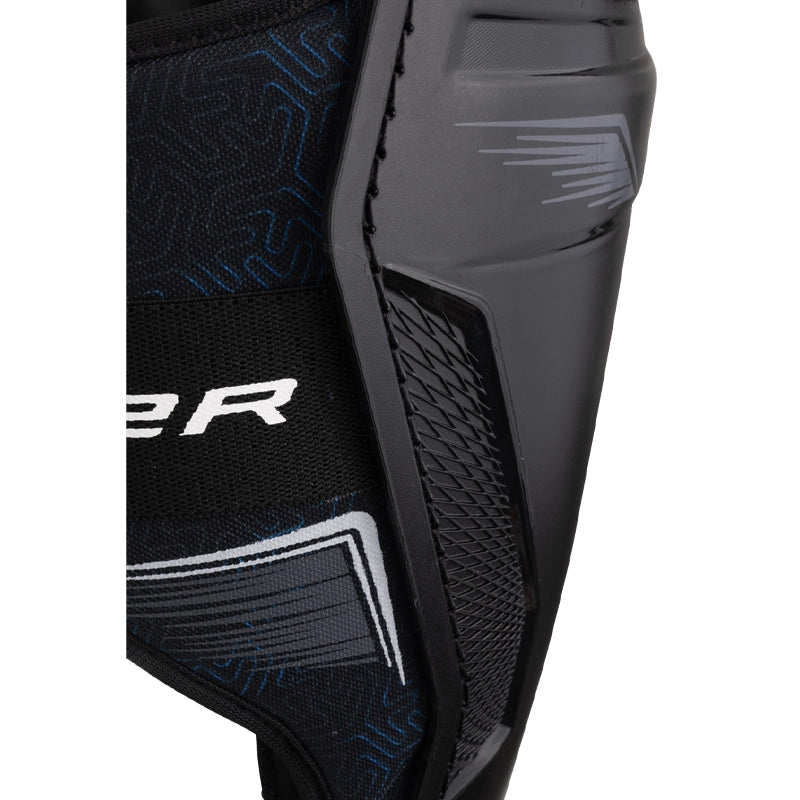 Bauer X Intermediate Shin Guards - Hockey Leg Protection for Youth & Adults - Perfect for Ice Hockey, Street Hockey & Training Sessions