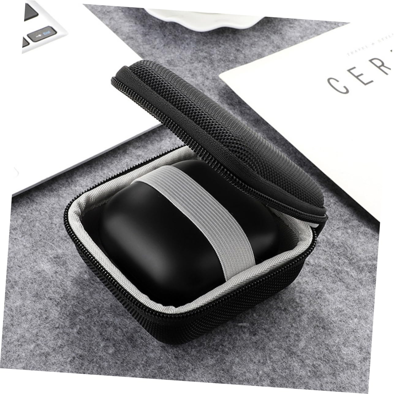 Waterproof Shockproof EVA Earphone Case - Durable Protective Carrying Pouch for AirPods Pro & Wireless Earbuds | Perfect for Travel, Gym, Outdoor Activities & Daily Storage