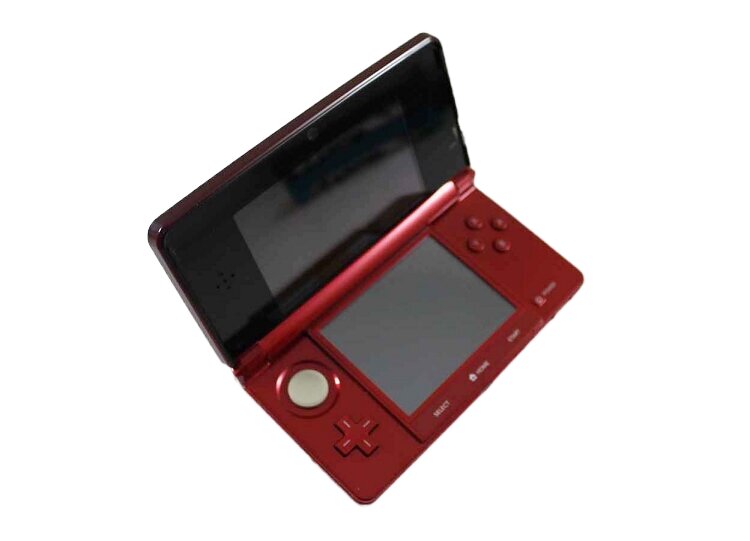 Nintendo 3DS XL Flame Red Edition - Portable Gaming Console for Kids & Adults - Perfect for Travel, Commuting & Home Entertainment