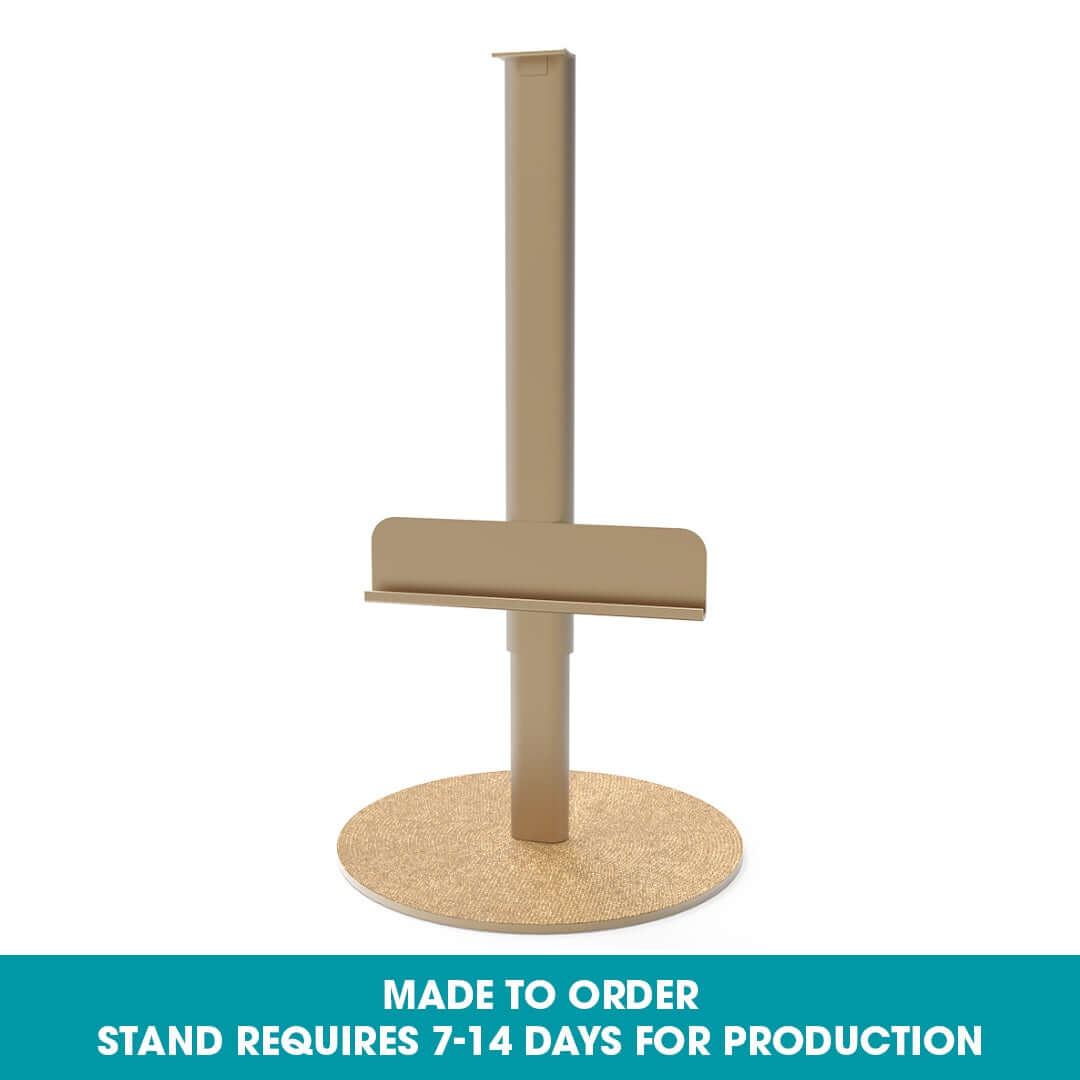 RIKI Skinny Vanity Stand with Mirror | Modern Narrow Makeup Dressing Table | Perfect for Small Spaces, Bedroom, Apartment & Dorm Room Organization