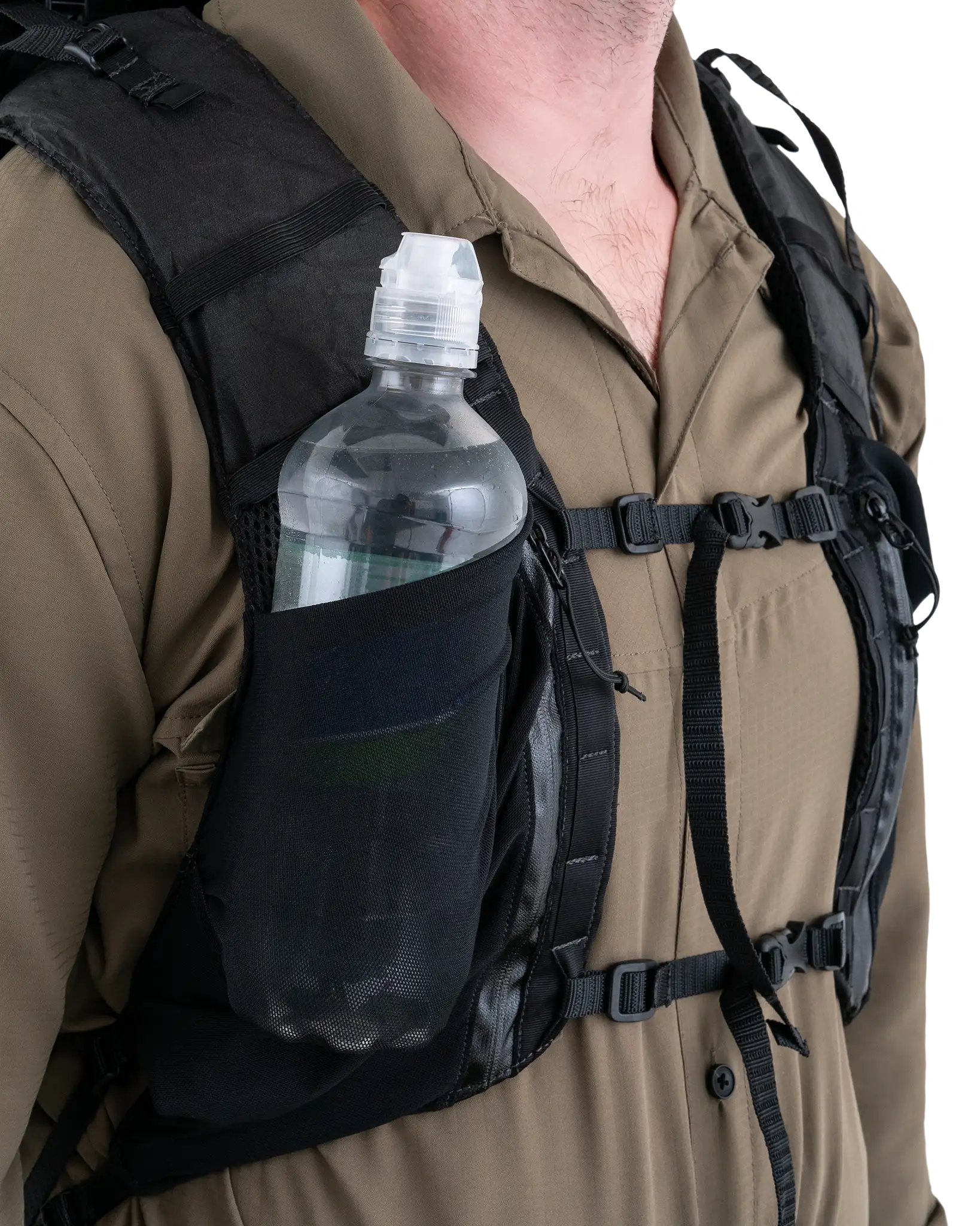 Adjustable Detachable Vest Straps for Outdoor Hiking, Running & Travel - Secure & Comfortable Shoulder Support for Backpacks & Bags
