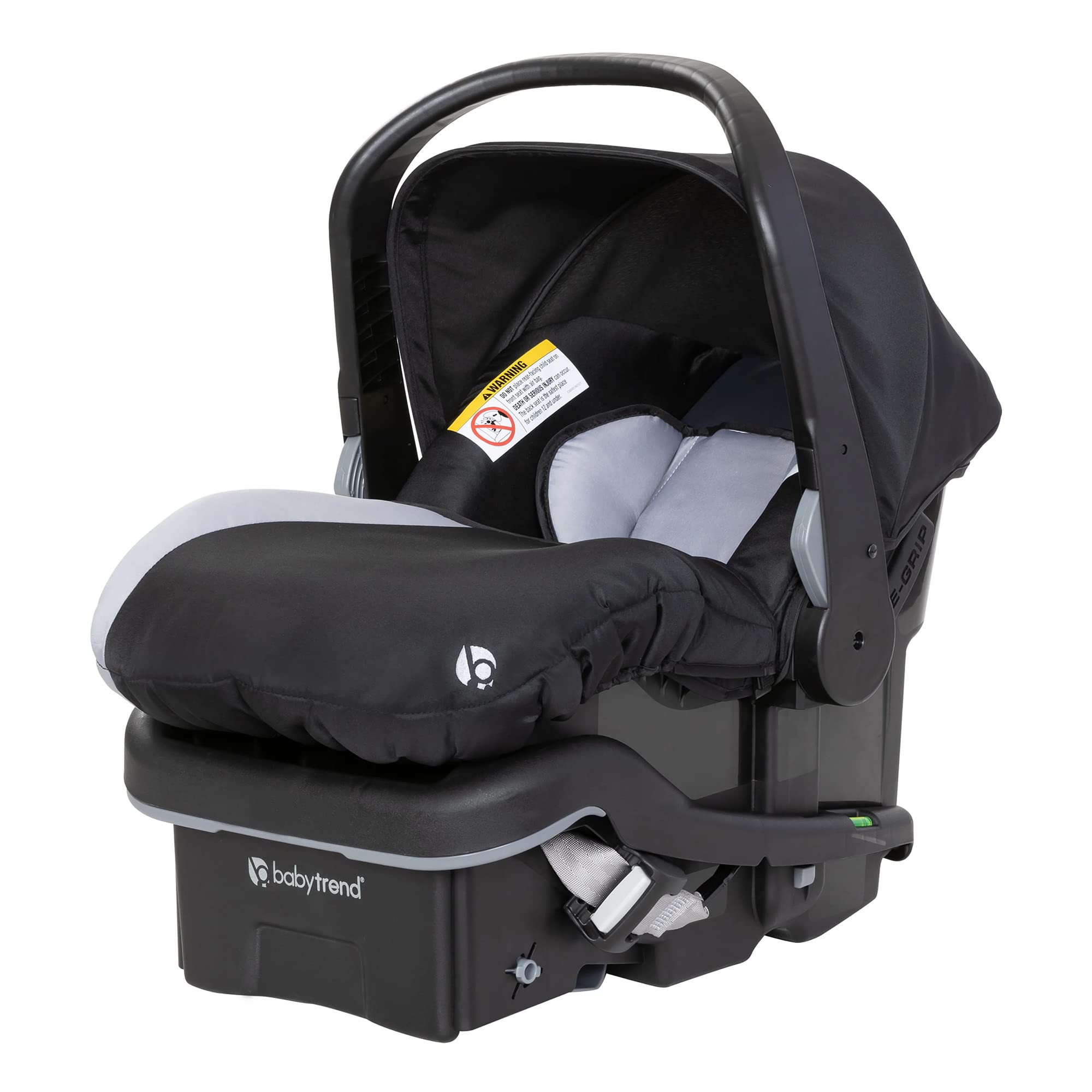 Baby Trend Double Stroller & Car Seat Combo for Infants & Toddlers - 2-Piece Travel System, Stormy Gray - Perfect for Twins, Siblings or Daycare Use