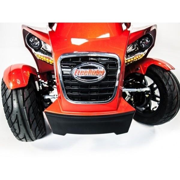 FreeRider USA FR1 4 Wheel Heavy Duty Mobility Scooter for Adults - 500 lbs Weight Capacity - Electric Powered Wheelchair for Indoor & Outdoor Use - Ideal for Shopping, Travel, and Daily Mobility Assistance
