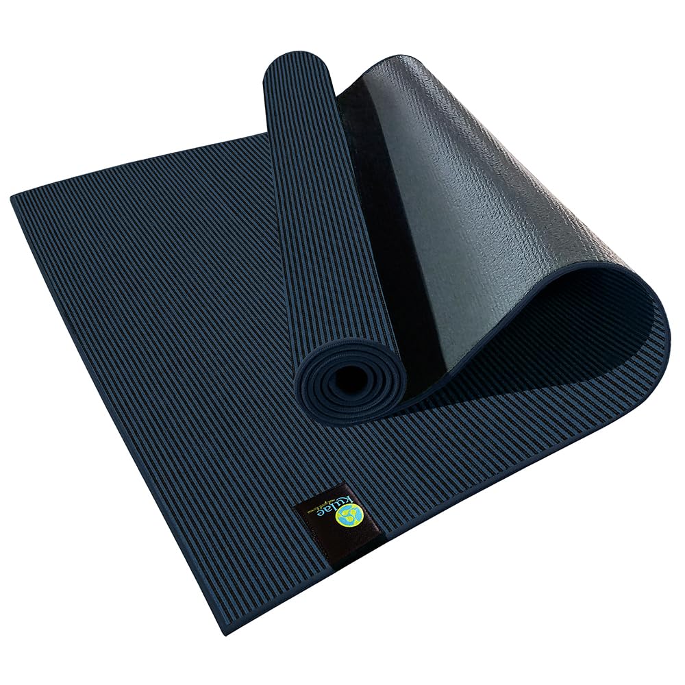 Premium 5mm Non-Slip Eco-Friendly Yoga Mat & Towel Combo for Hot Yoga, Pilates, Fitness - 72