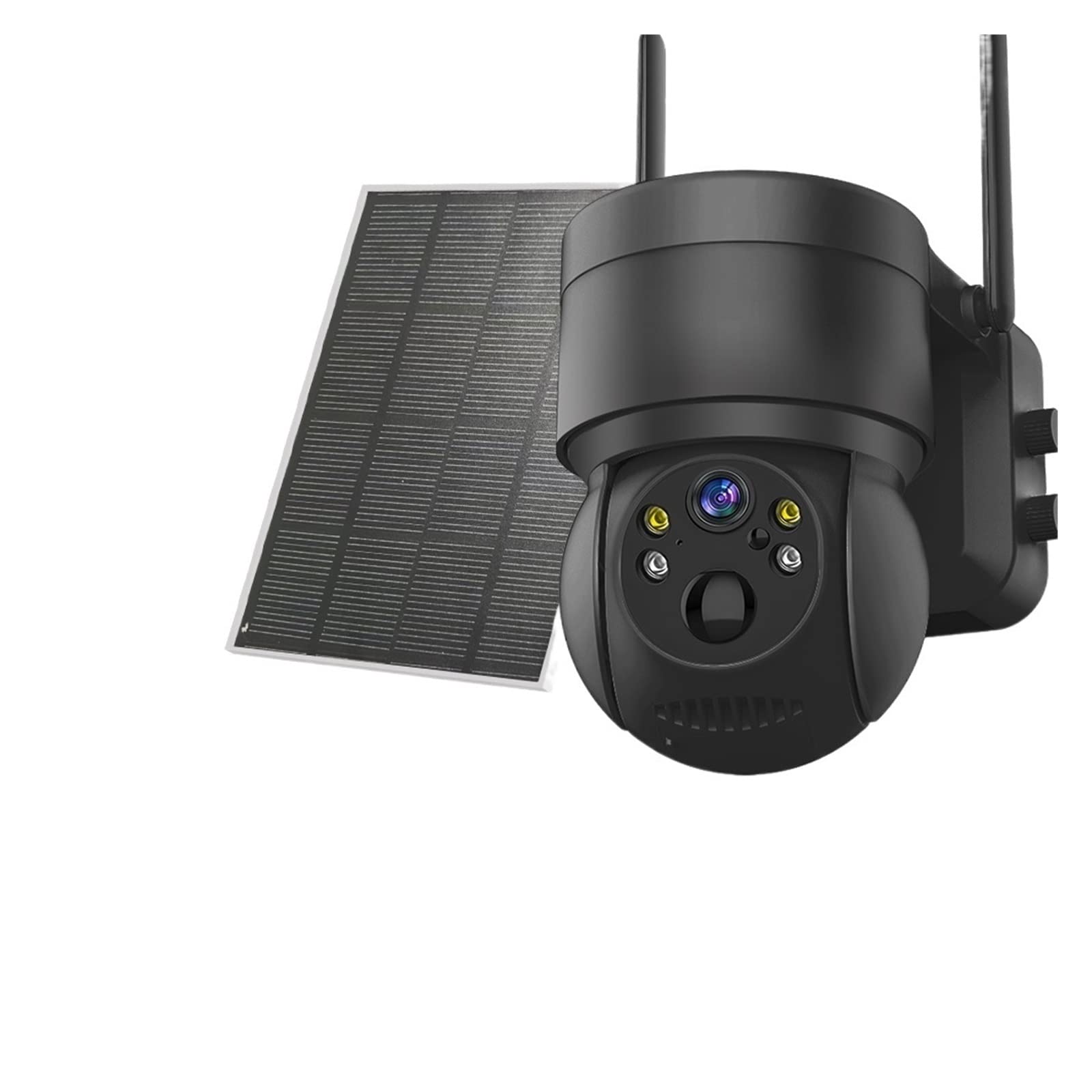 MZZYG Solar Security Camera 2.5K 4MP - Wireless Outdoor WiFi Surveillance Camera with Long Battery Life & IP65 Weatherproof - Perfect for Home, Garage, Yard & Business Security Monitoring