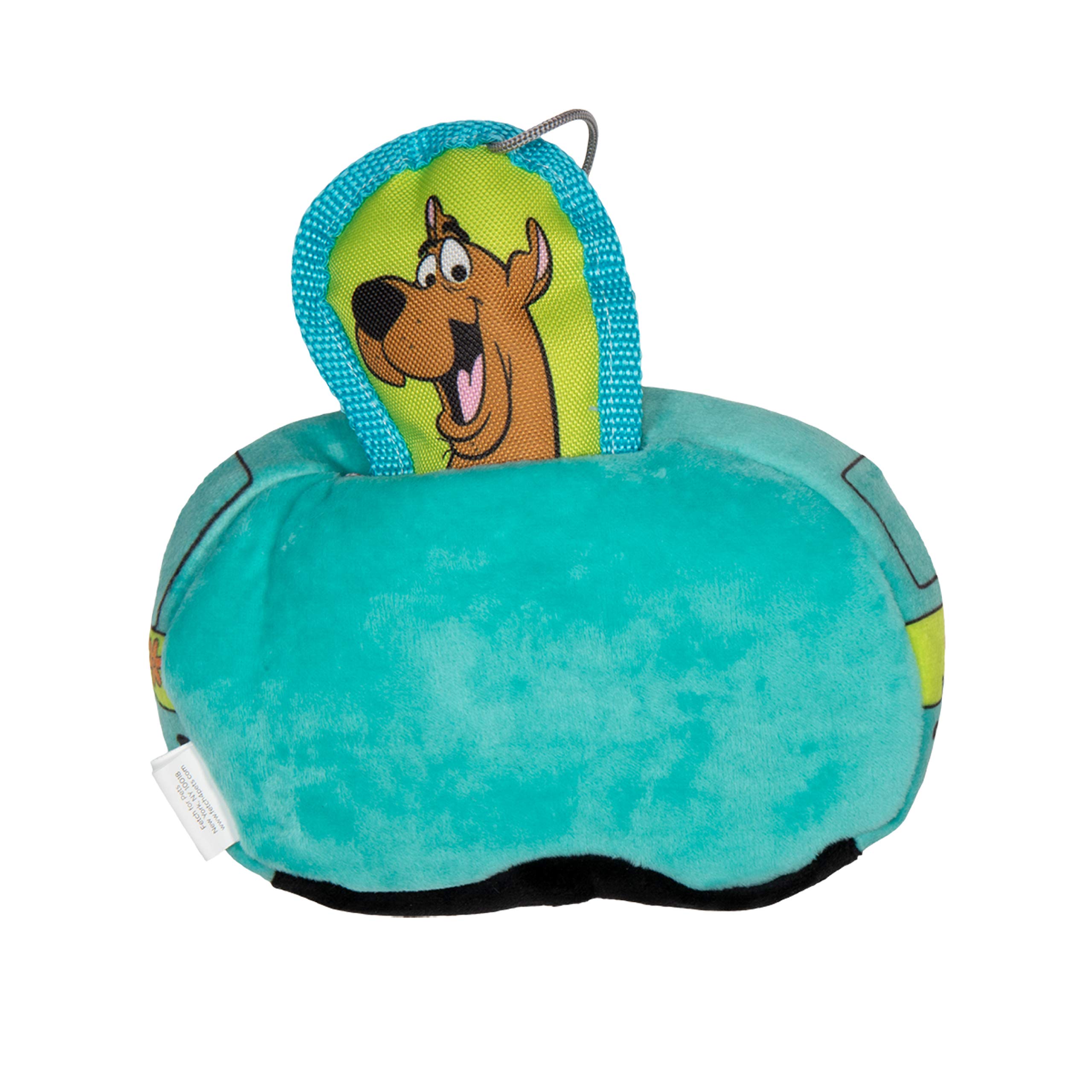 Scooby-Doo Mystery Machine Interactive Dog Toy - Hide & Seek Fabric Burrow for Small & Large Dogs - Soft, Durable & Fun in Blue, Green, Orange & Black - Perfect for Indoor Play & Mental Stimulation