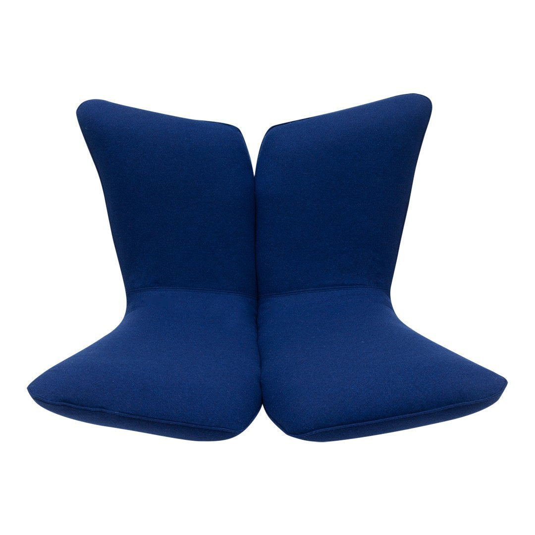 Busk Hertzog Angel Chair - Modern Lounge Chair with Softline Fabric for Living Room, Bedroom, or Office - Comfortable Seating for Relaxing & Reading