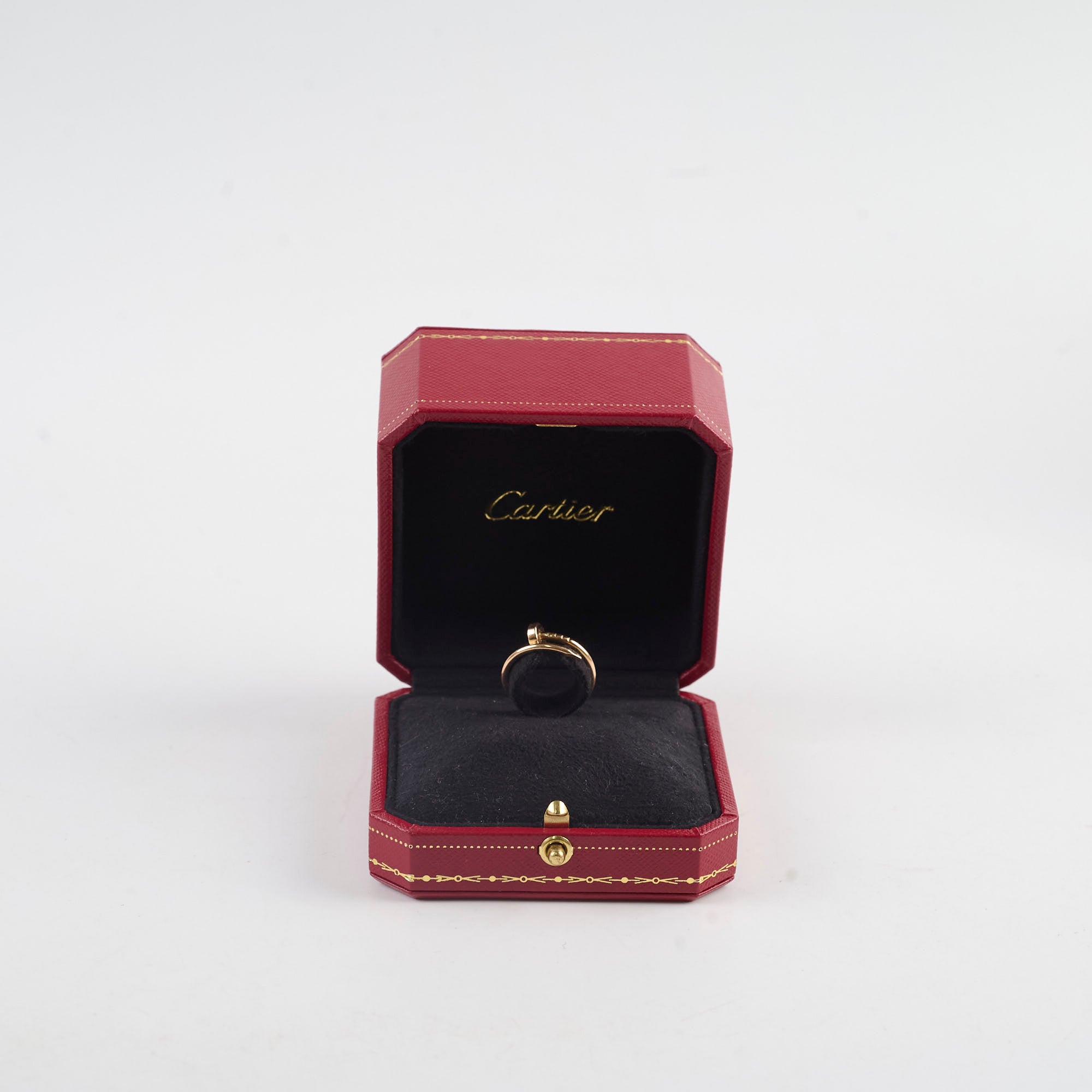 Cartier Juste Un Clou Small Model Ring Size 49 - Luxury Nail Bracelet for Women, 18K Rose Gold Jewelry for Everyday Wear & Special Occasions