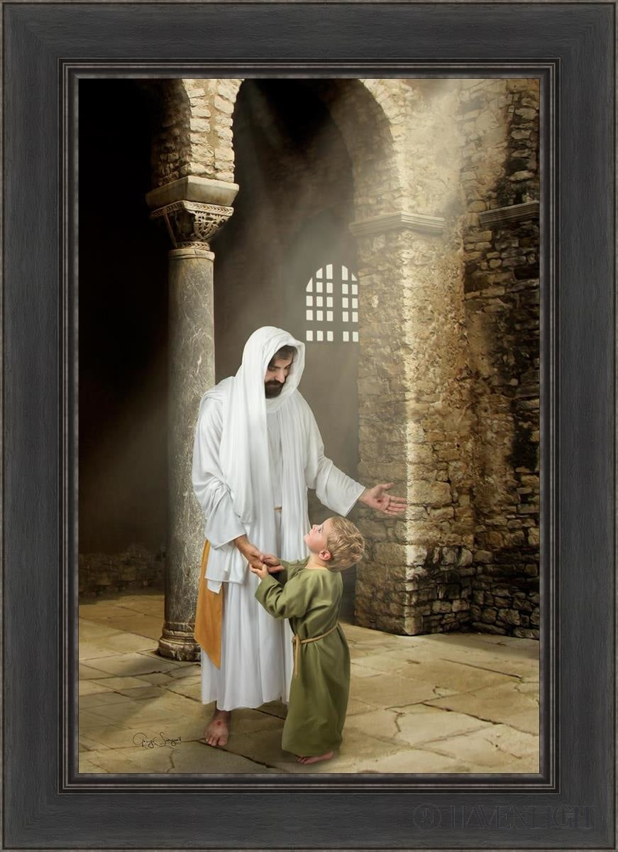 Feeling My Savior's Love - Inspirational Christian Wall Art Decor for Home, Church & Office - Perfect for Religious Gifts & Spiritual Encouragement
