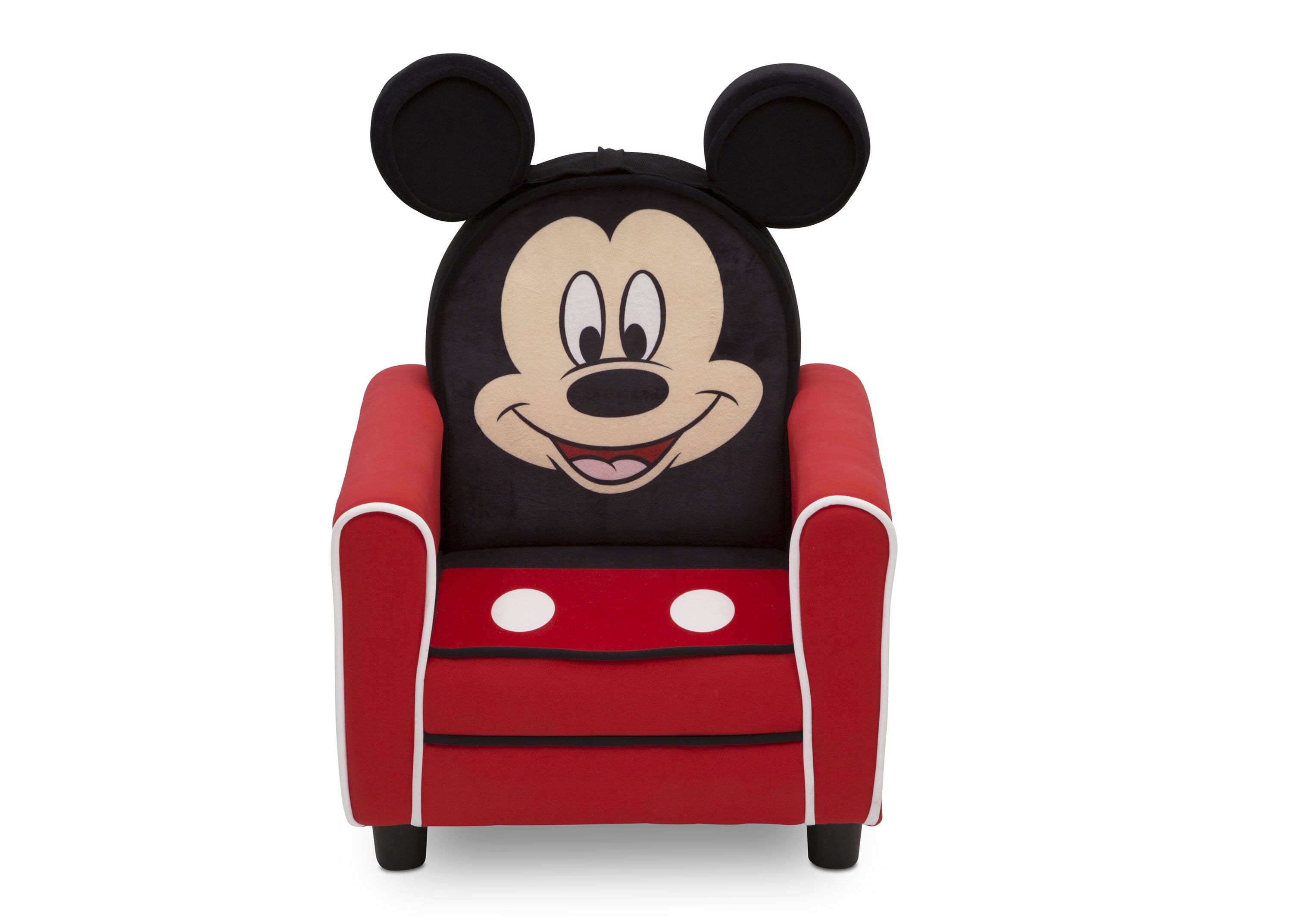 Disney Mickey Mouse Kids Chair - Soft Upholstered Children's Armchair for Bedroom & Playroom - Perfect for Reading, Gaming, and Relaxing