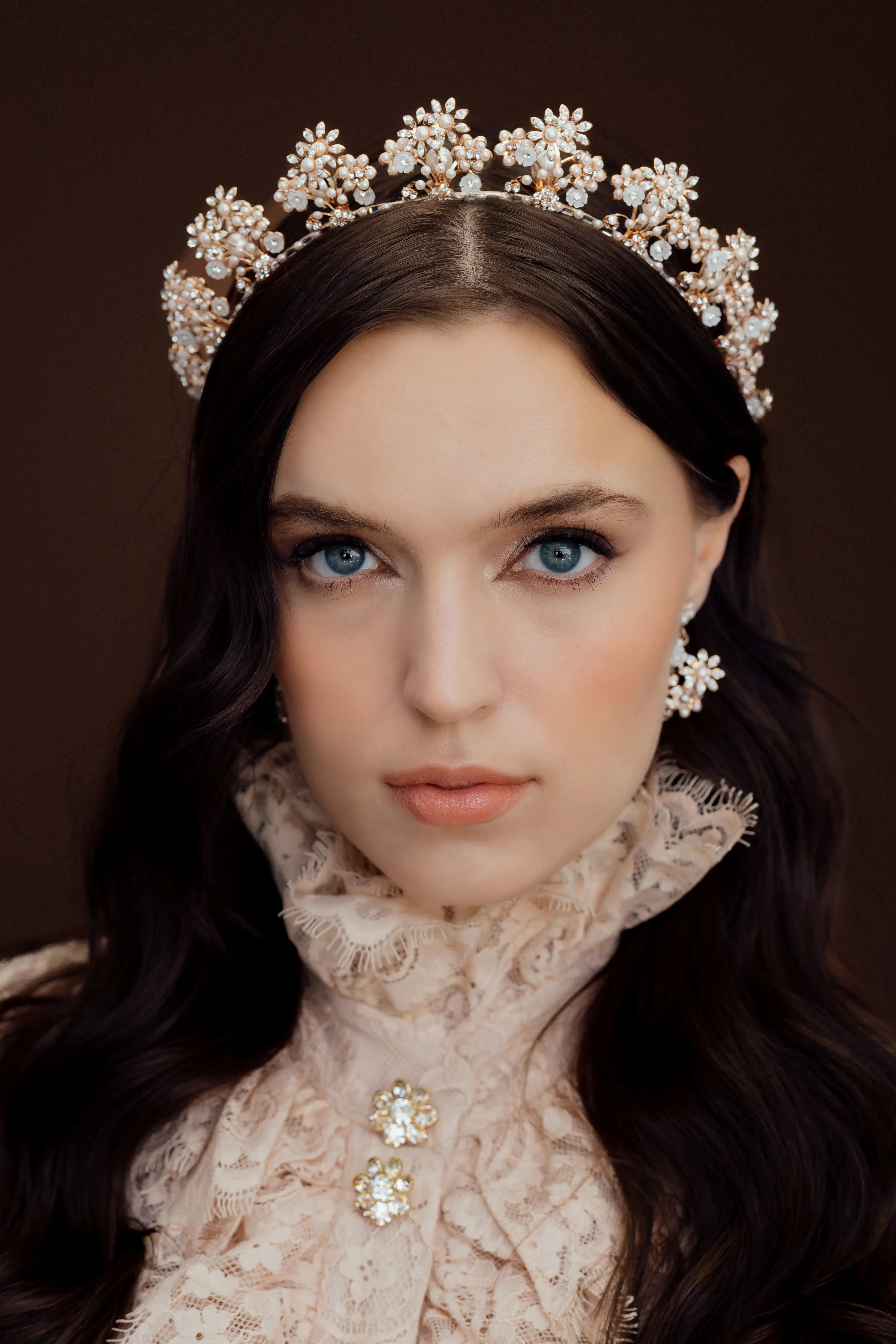 Rosanette Crown - Elegant Rhinestone Tiara for Women, Bridal Hair Accessories, Prom Queen Headpiece, Wedding & Special Occasion Jewelry (Perfect for Brides, Prom, Pageants & Formal Events)
