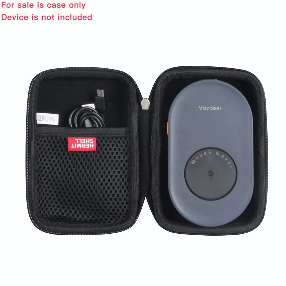 Hermitshell Durable Travel Case for VAYDEER Undetectable Mouse Jiggler - Secure Storage for Wireless Mouse Mover, Perfect for Office, Remote Work & Business Trips