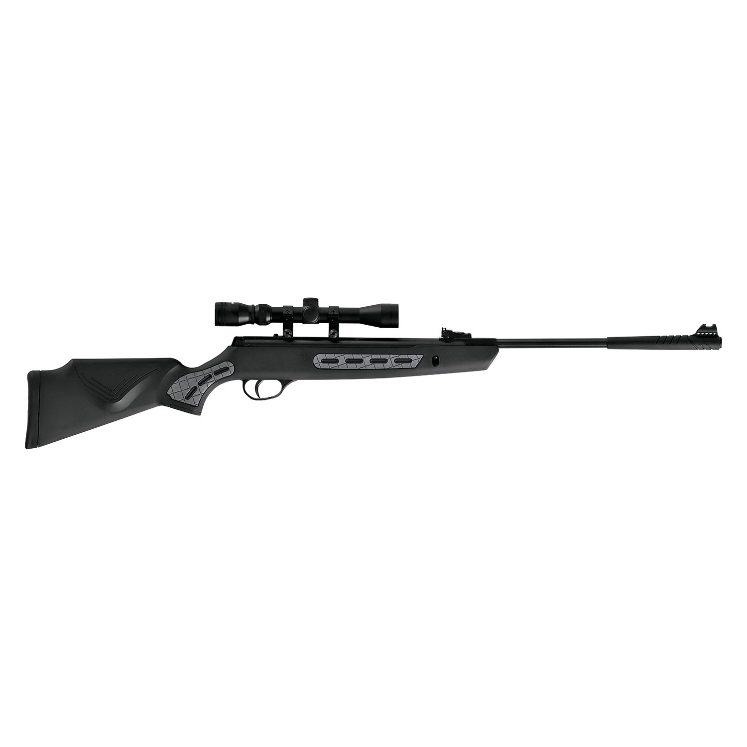 Hatsan 1000S Spring Striker Combo Air Rifle .22 Caliber - Powerful Break Barrel Pellet Gun for Hunting, Target Shooting & Pest Control