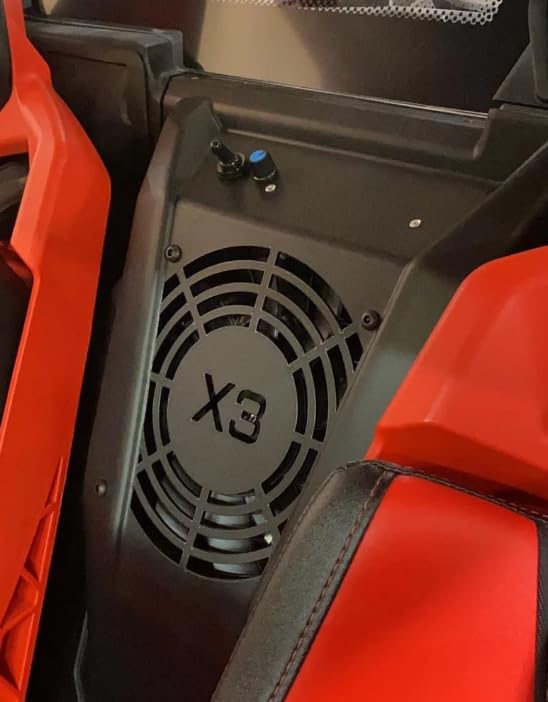 Can Am X3 Maverick Turbo CNC Aluminum Heater Cover - Durable & Lightweight for Off-Road Protection | Perfect for Desert Racing, Dune Bashing & Winter Trail Riding